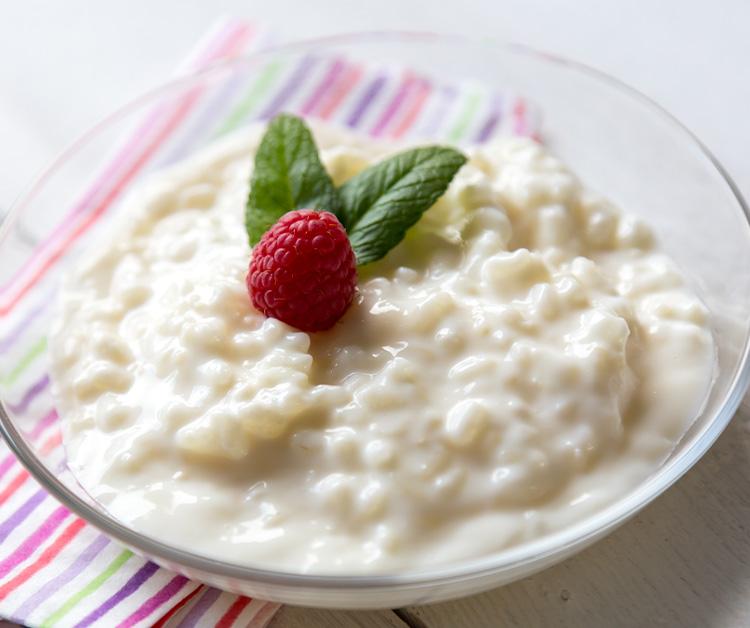 Rice pudding